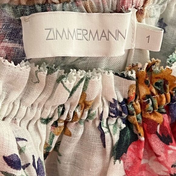Zimmermann Floral Print Summer Dress - Picture 3 of 5
